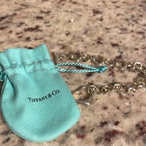 Tiffany Blue Toggle Silver Bracelet